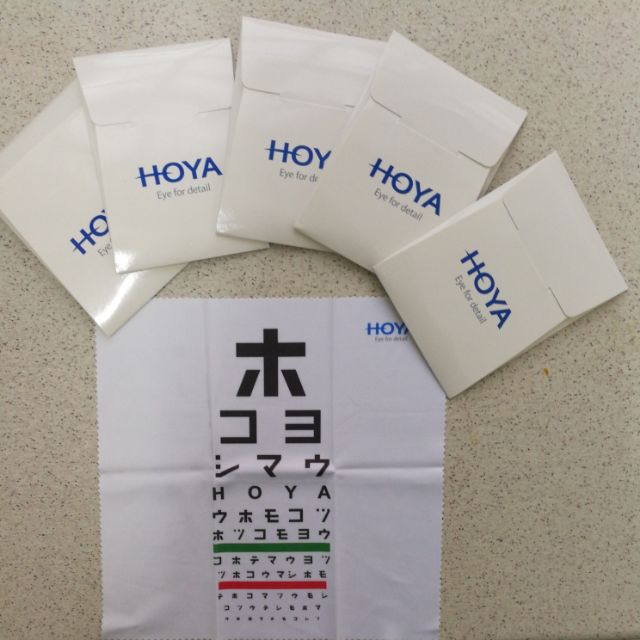 [ Buy 5 Free 1 ] Original HOYA Spectacle Camera Lens Microfibre