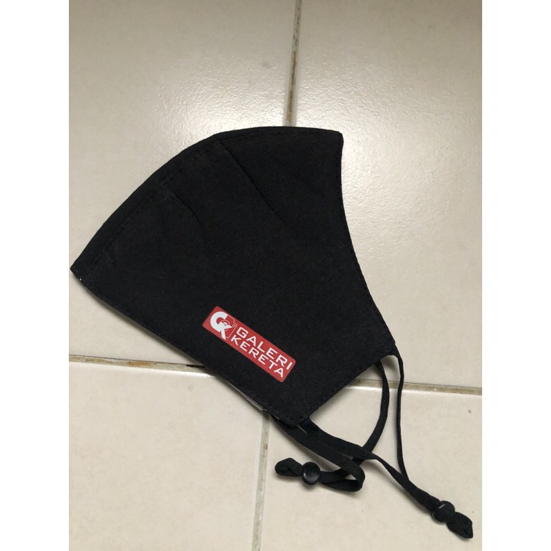 [GK] Mask V2 Penutup Muka 3 Layer Face Mask Galeri Kereta *Adjustable