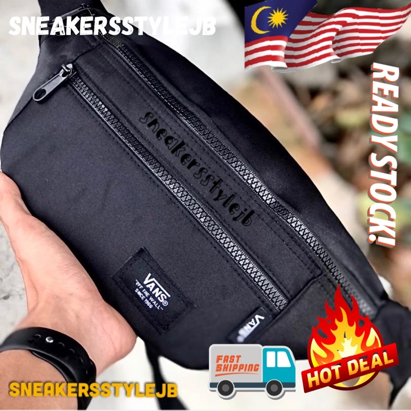 VANS WAIST BAG CHEST BAG SHOULDER BAG MEN BAG READYSTOCK IN MALAYSIA