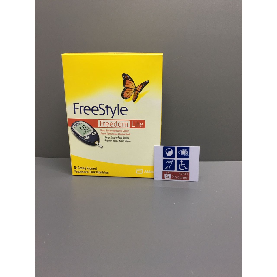 Freestyle Lite [Free 10's Test Strips + 10's Lancets] Shopee Malaysia