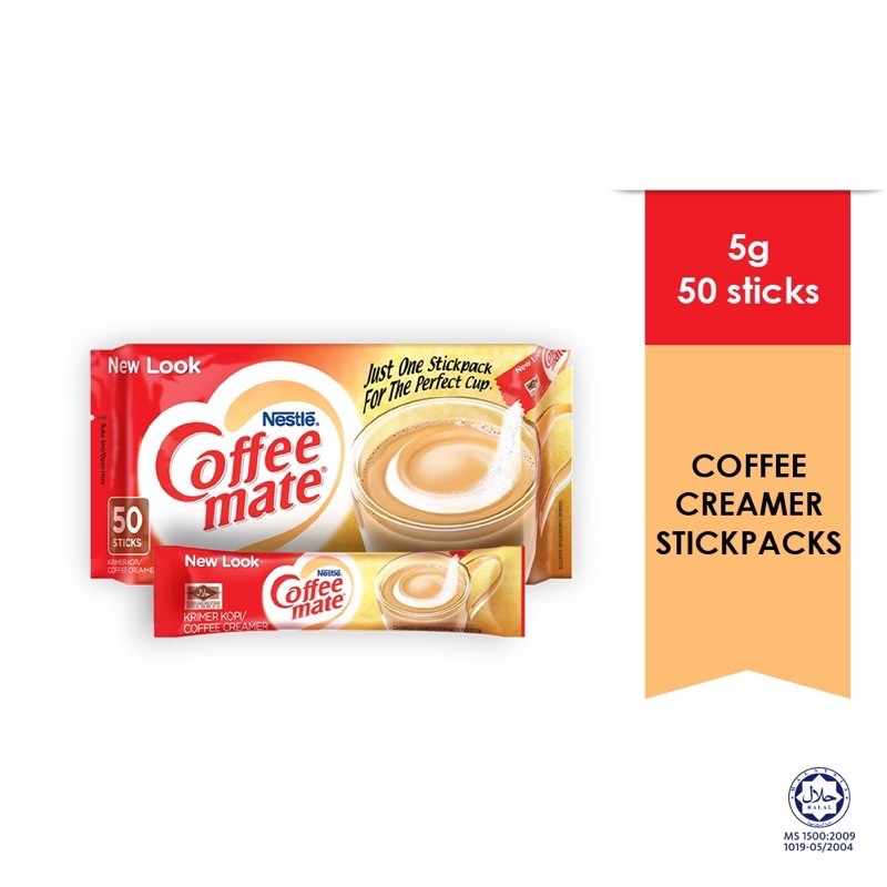 Nestle Coffee Mate Creamer Krimer Kopi Stickpack 5g X 50’s Shopee