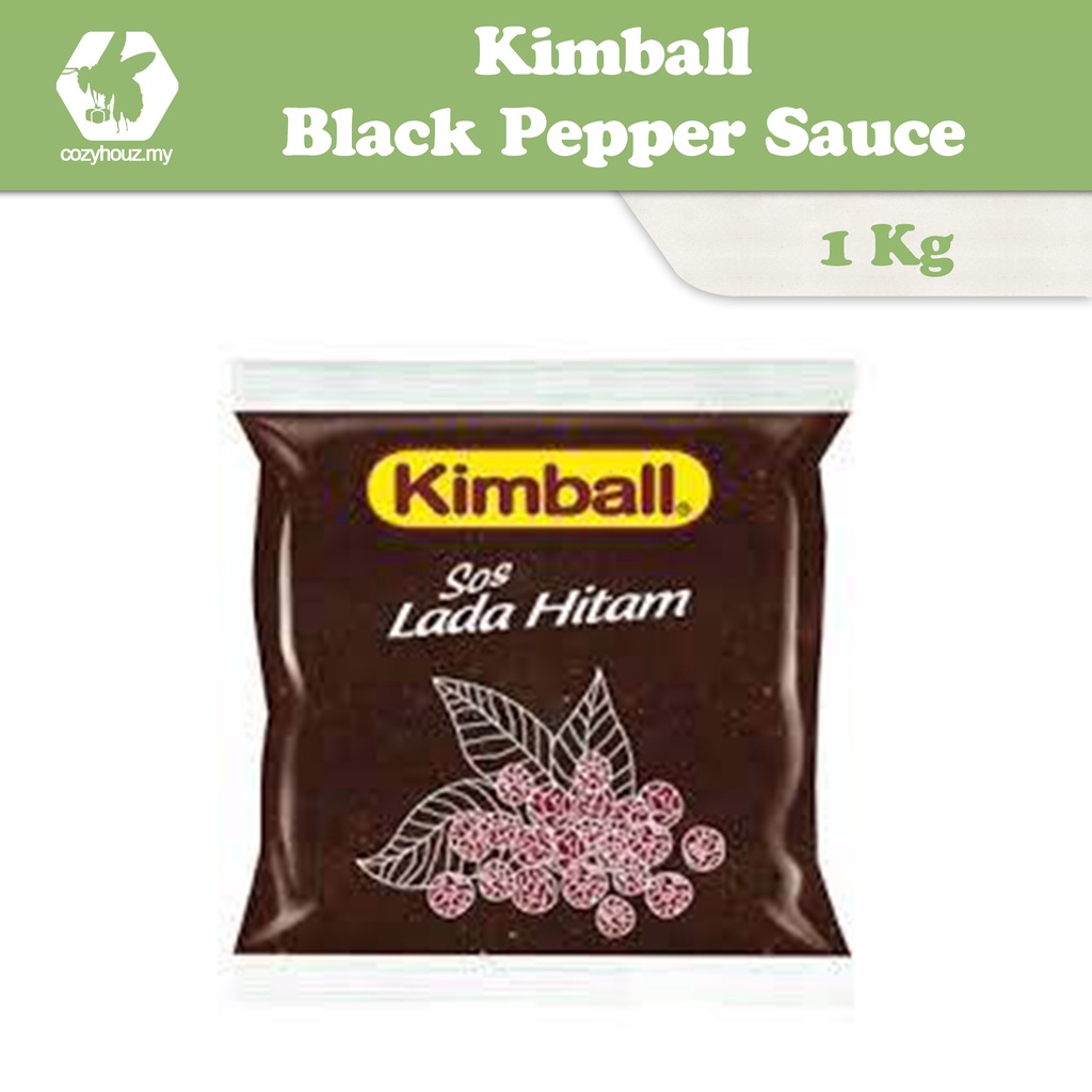 Kimball Black Pepper Sauce 1kg HALAL Shopee Malaysia