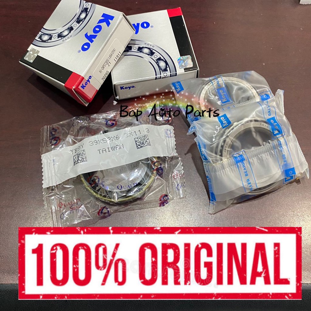 PROTON SAGA ISWARA 12v REAR ( BELAKANG) BEARING WITH OIL SEAL KOYO NSK