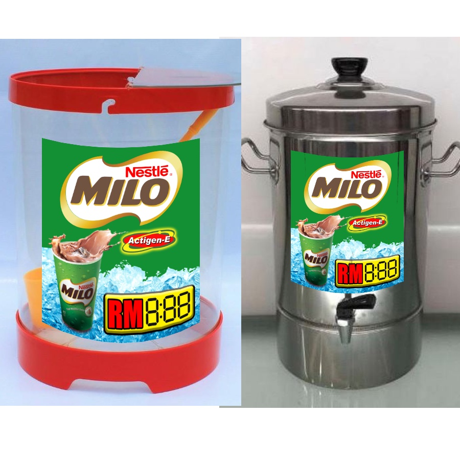 Sticker Air Balang MILO Shopee Malaysia