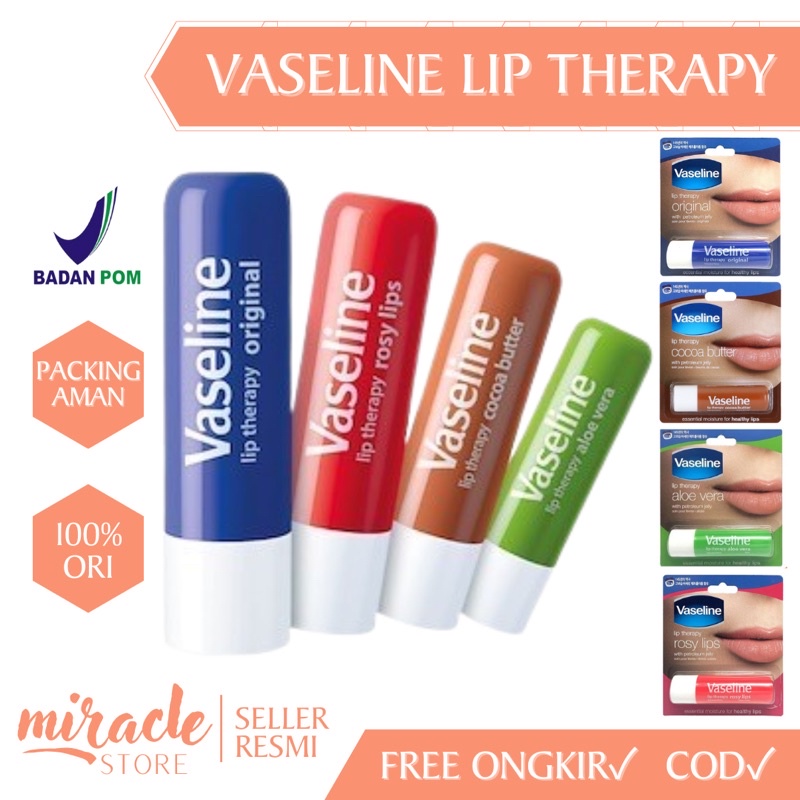 Vaseline LIP CARE ROSY LIPS WITH PETROLEUM JELLY 4.8 GRAM LIP BALM