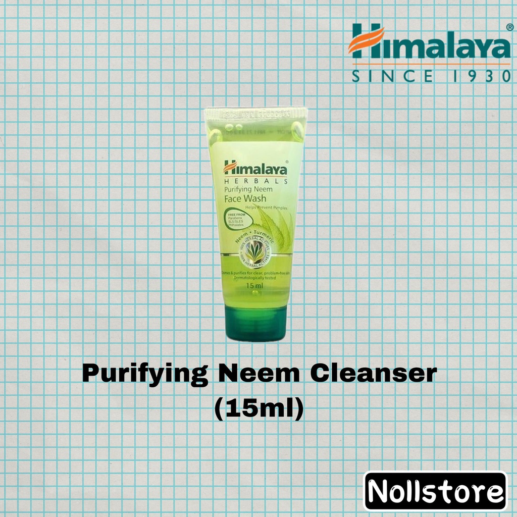 HIMALAYA Purifying Neem Cleanser (travel pack 15ml) Shopee Malaysia