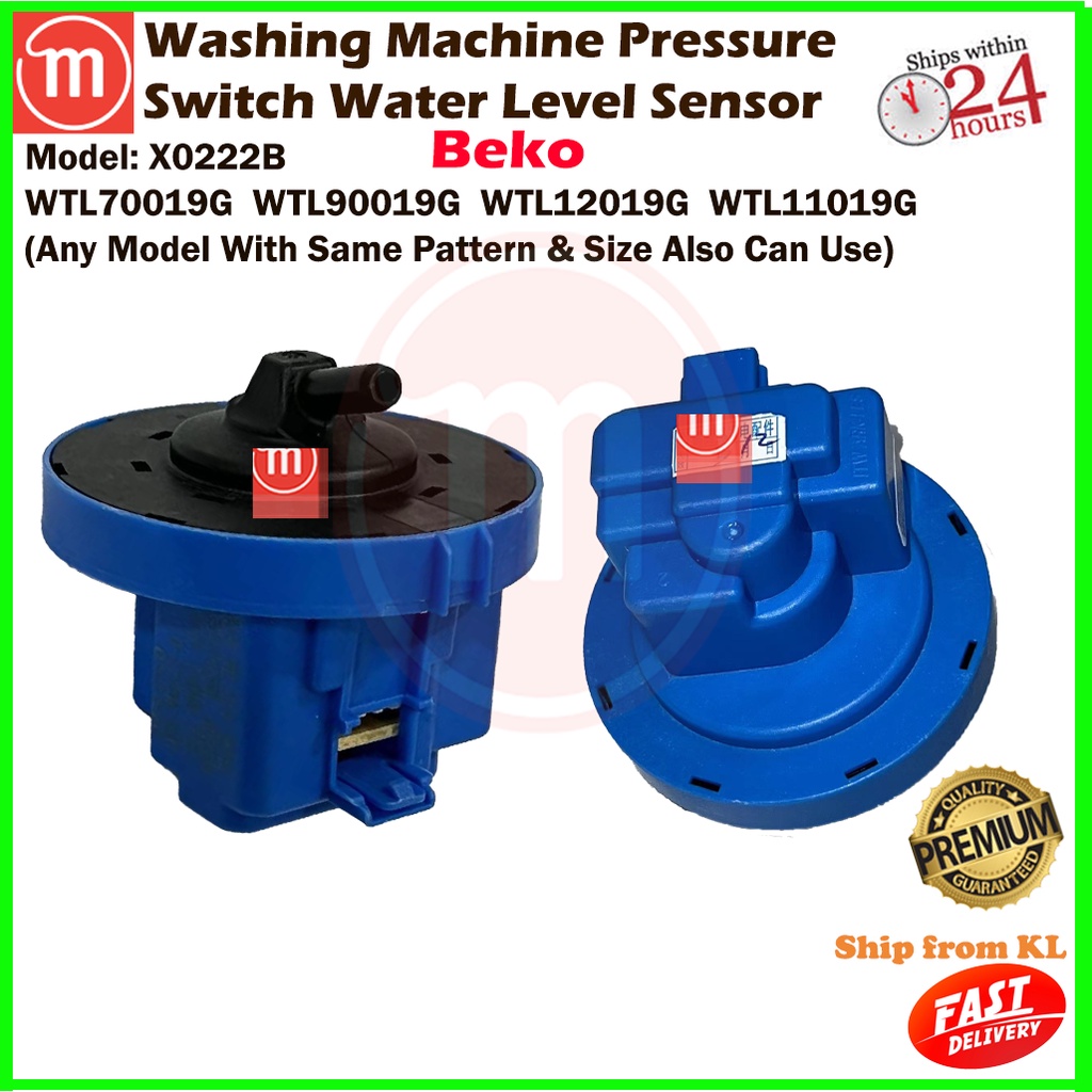 Beko Washing Machine Pressure Switch Water Level Sensor X0222B
