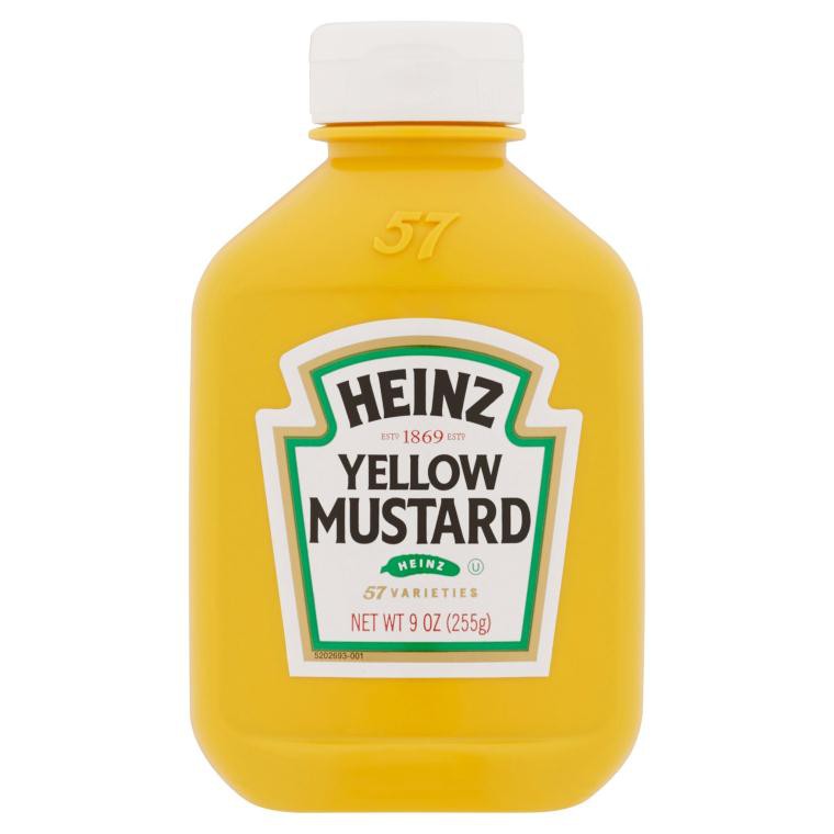 Heinz Yellow Mustard Sauce 255g Shopee Malaysia