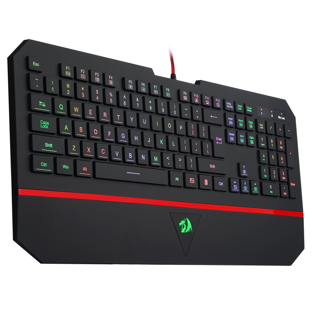 PKC Redragon Red Dragon K502RGB chocolate game USB wired