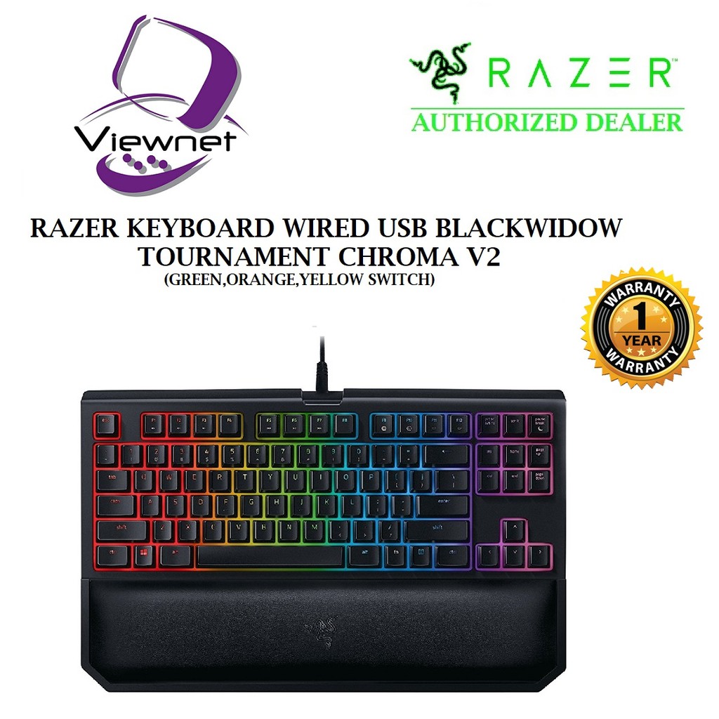 Razer Blackwidow Chroma V2 Keyboard Shopee Malaysia