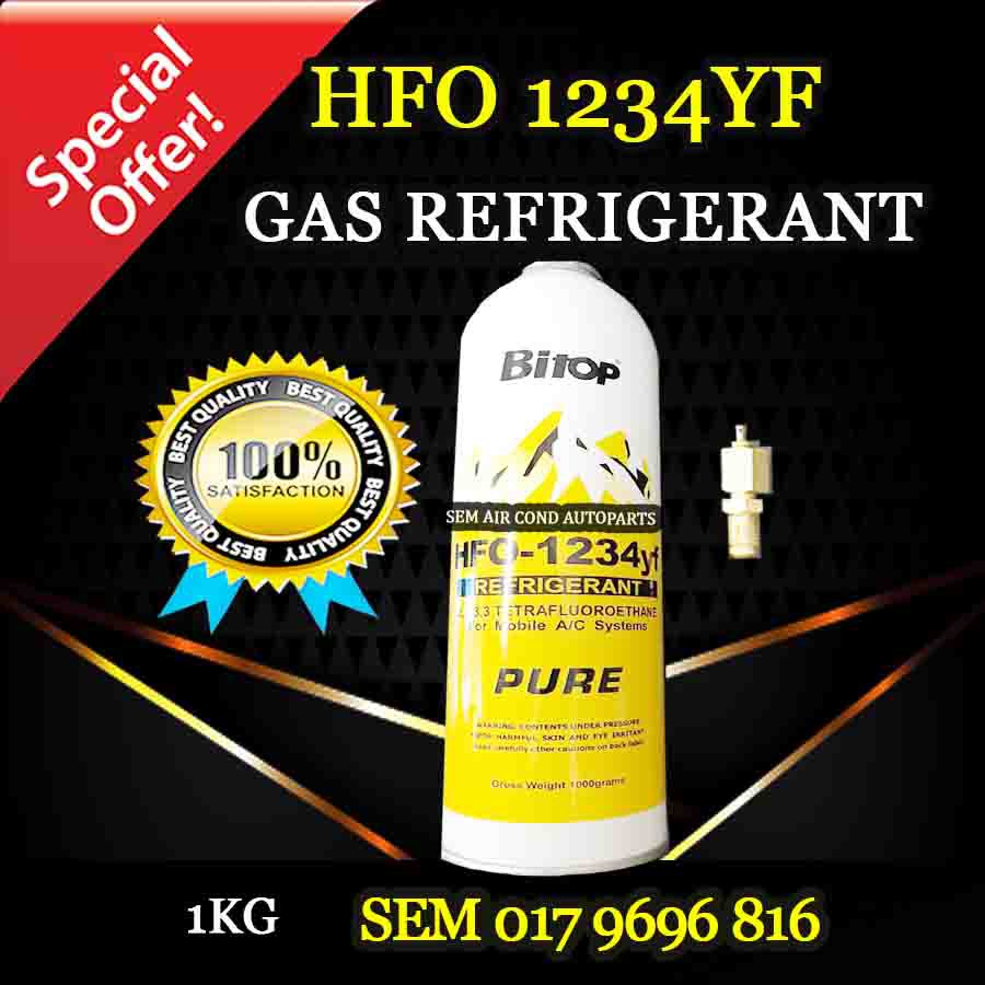 HFO 1234YF AIRCOND REFRIGERANT GAS (CAR AIRCOND SYSTEM) Shopee Malaysia
