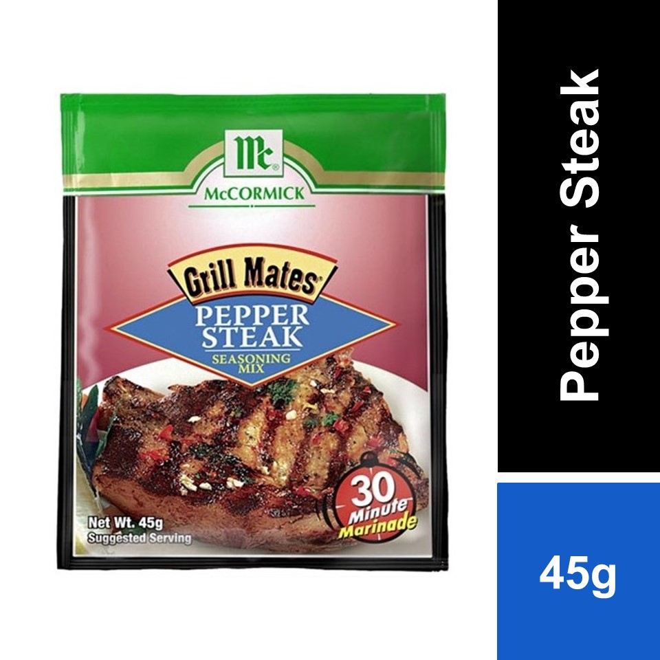 Mccormick Grill Mates Pepper Steak 45g Shopee Malaysia