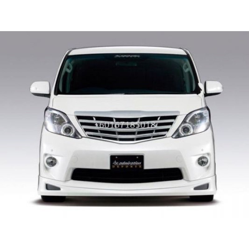 Toyota alphard anh20 2008 2009 2010 2011 deporte bodykit body kit front