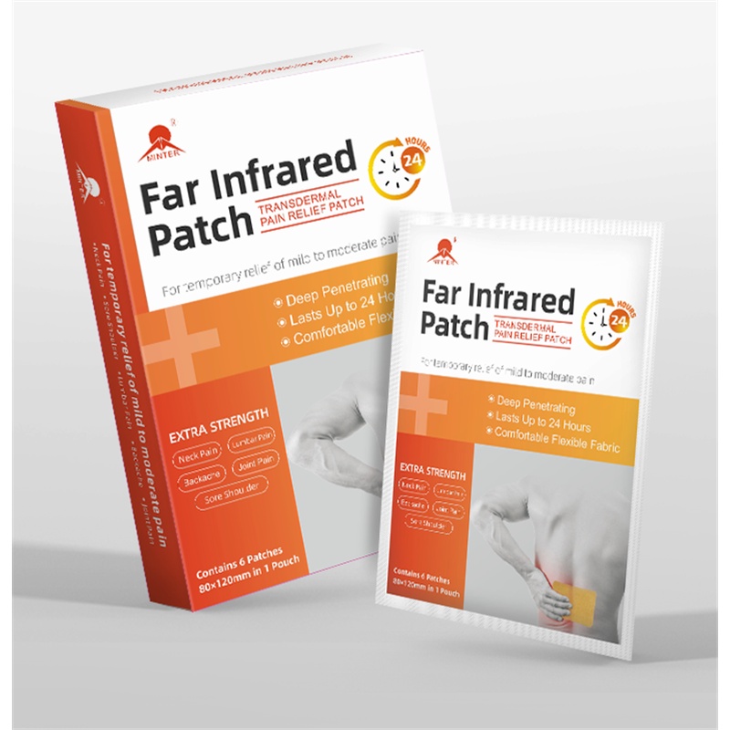 Far Infrared Patch [transdermal pain relief patch] BOX/6pcs Shopee
