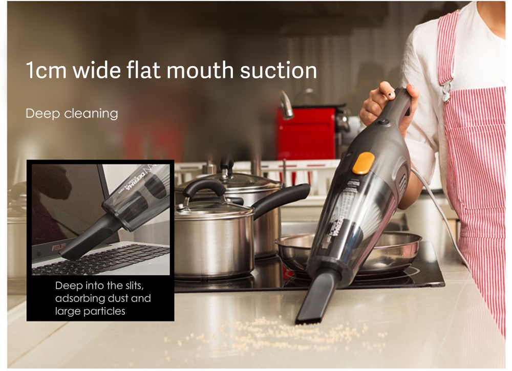 Deerma DX115C Portable Handheld Vacuum Cleaner 15KPa HEPA 2 in 1