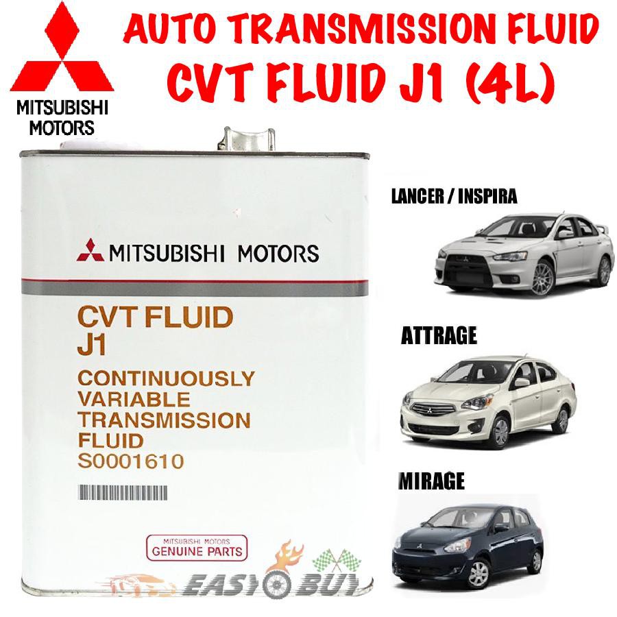 Mitsubishi ATF CVT FLUID J1 J1 Auto Transmission Oil GEAR OIL 4 Liter