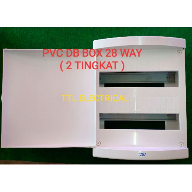 PVC DB BOX 26 + 2 WAY ( 2 TINGKAT ) Shopee Malaysia
