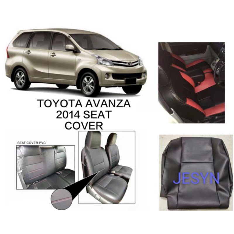 TOYOTA AVANZA 2014 PVC SEAT COVER Shopee Malaysia