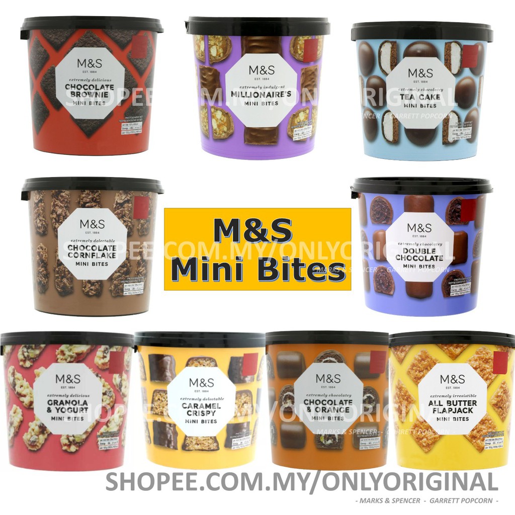 Marks & Spencer Mini Bites/ M&S/英国玛莎巧克力 Shopee Malaysia