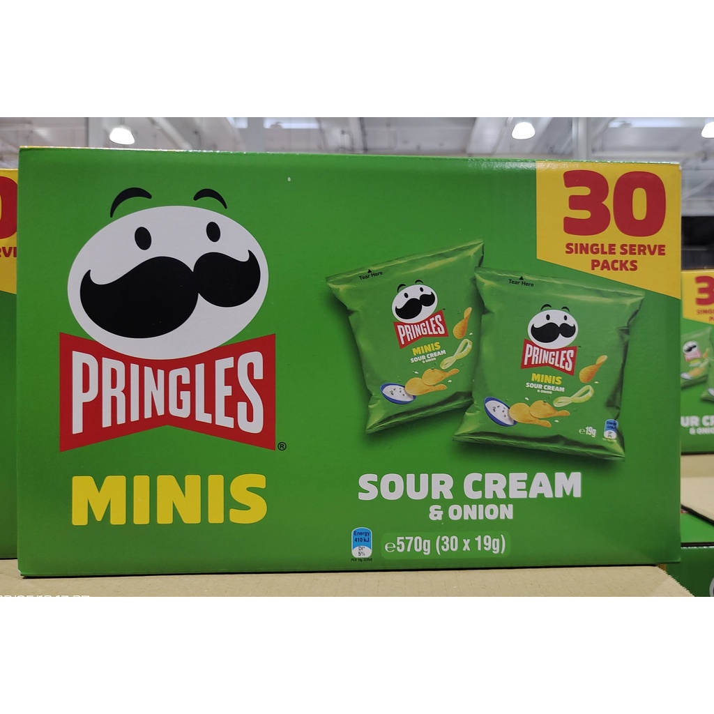 Costco MerchandisePringles Potato ChipsOnion Milk Baked Flavor Total 570g Shopee Malaysia