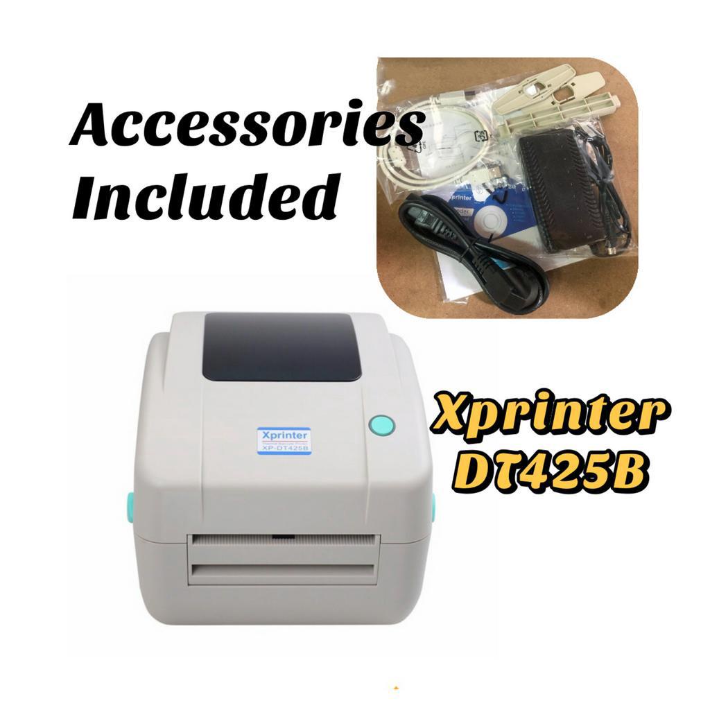 10cm Xprinter DT425B Thermal Printer A6 Barcode Label for