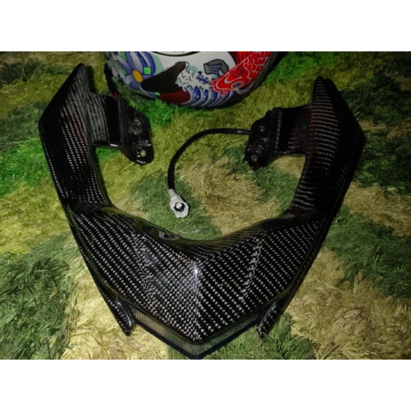 Spoiler LC 135 carbonfiber Shopee Malaysia