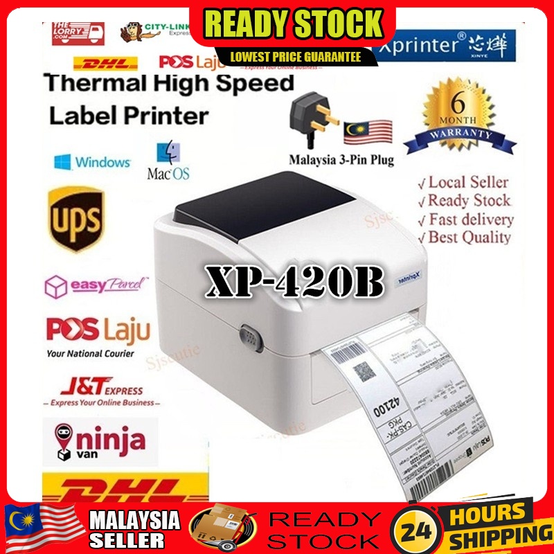 🔥3 x FREE GIFTS🔥Xprinter XP460B/XP420B Bluetooth Phone Thermal