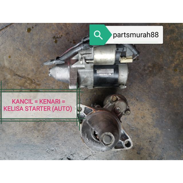 starter kereta kelisa