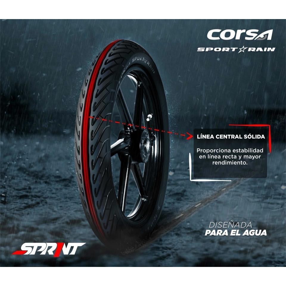 CLEAR STOCKS CORSA SPORT RAIN TAYAR SPORTRAIN 70/90x17 80/90x17 90