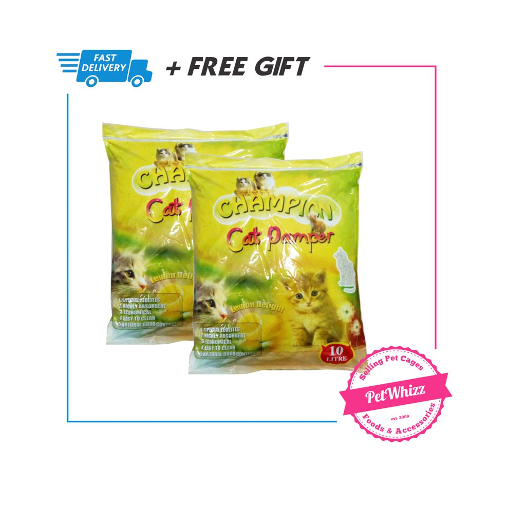 Champion Cat Litter 10l (1 Pack) Shopee Malaysia