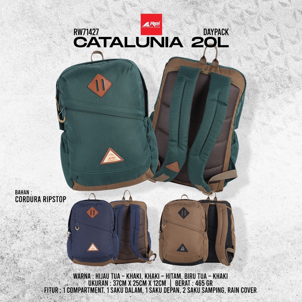 Rei Bag / Catalunia Backpack 20 Liter Arei Original