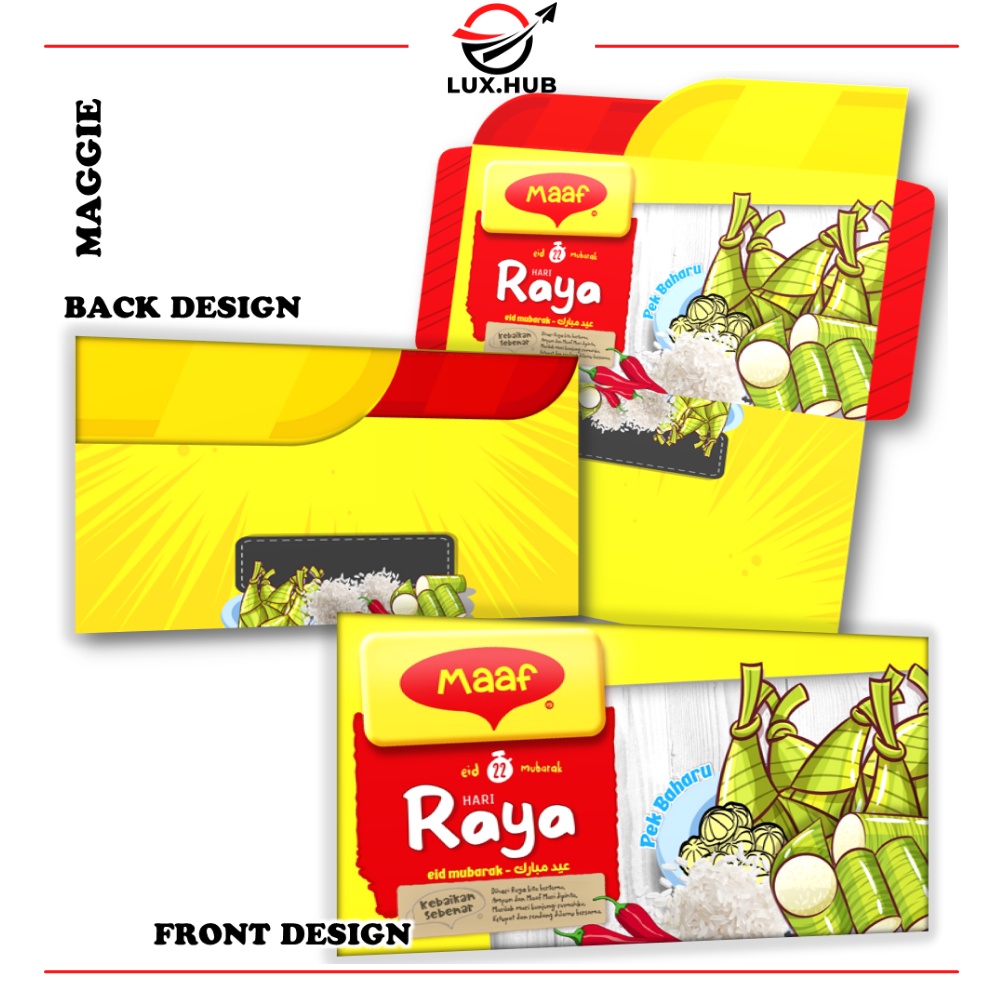 SAMPUL DUIT RAYA DESIGN MAGGIE KARI SAMPUL RAYA RARE & VIRAL 2022