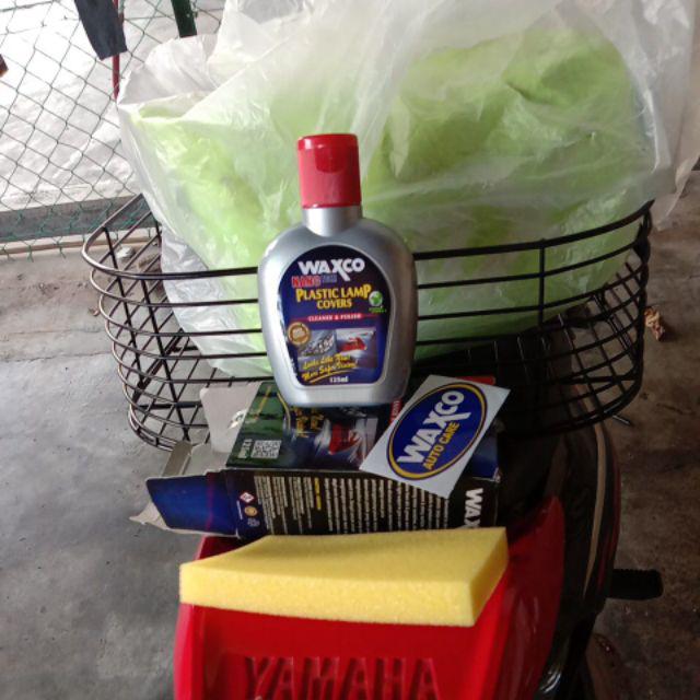 WAXCO Nano Tech Plastic Lamp Covers Cleaners Polish pengilat lampu kereta wax lampu kereta dan