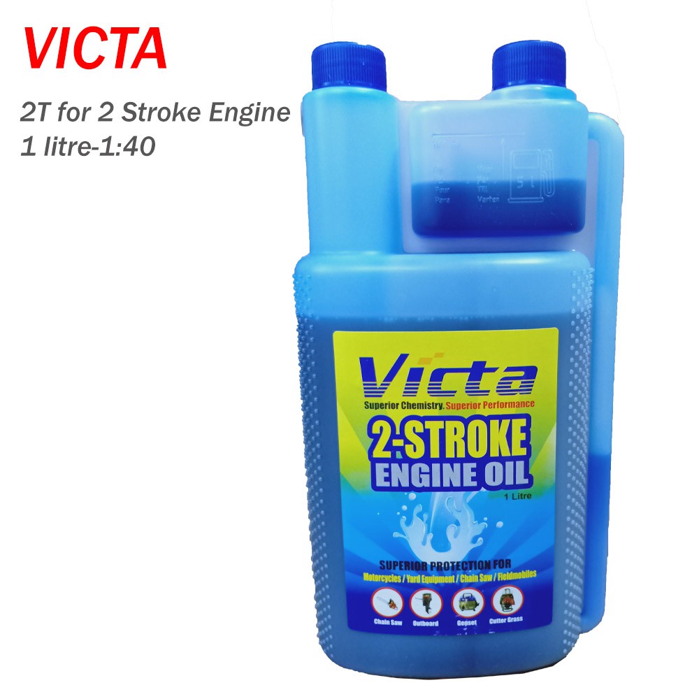 VICTA 2 STROKE ENGINE OIL 1L victa 2stroke engine oil 100 original MINYAK ENJIN minyak enjin
