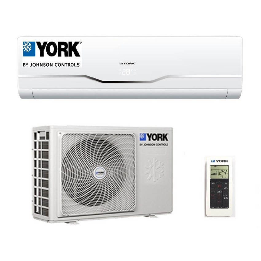 York 1.5 HP Aircond YWM3F15DASW / YSL3F15AAS (R410A) 2 STAR Shopee