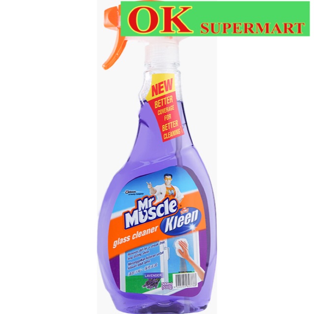 Mr Muscle Kiwi Kleen Glass Cleaner 500ml Asst Colour Shopee Malaysia