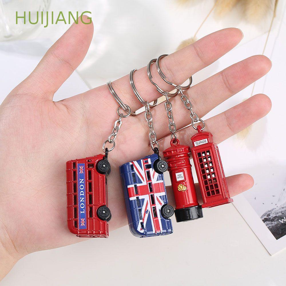 HUIJIANG Creative Key Chain Souvenir Fashion Accessories Key Ring