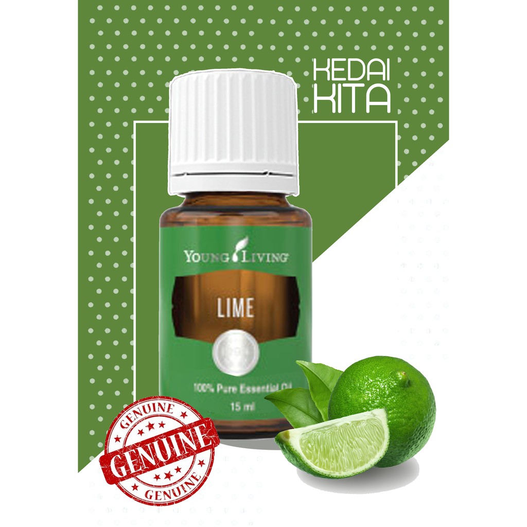 Young Living YL Lime Essential Oil 15ml Shopee Malaysia