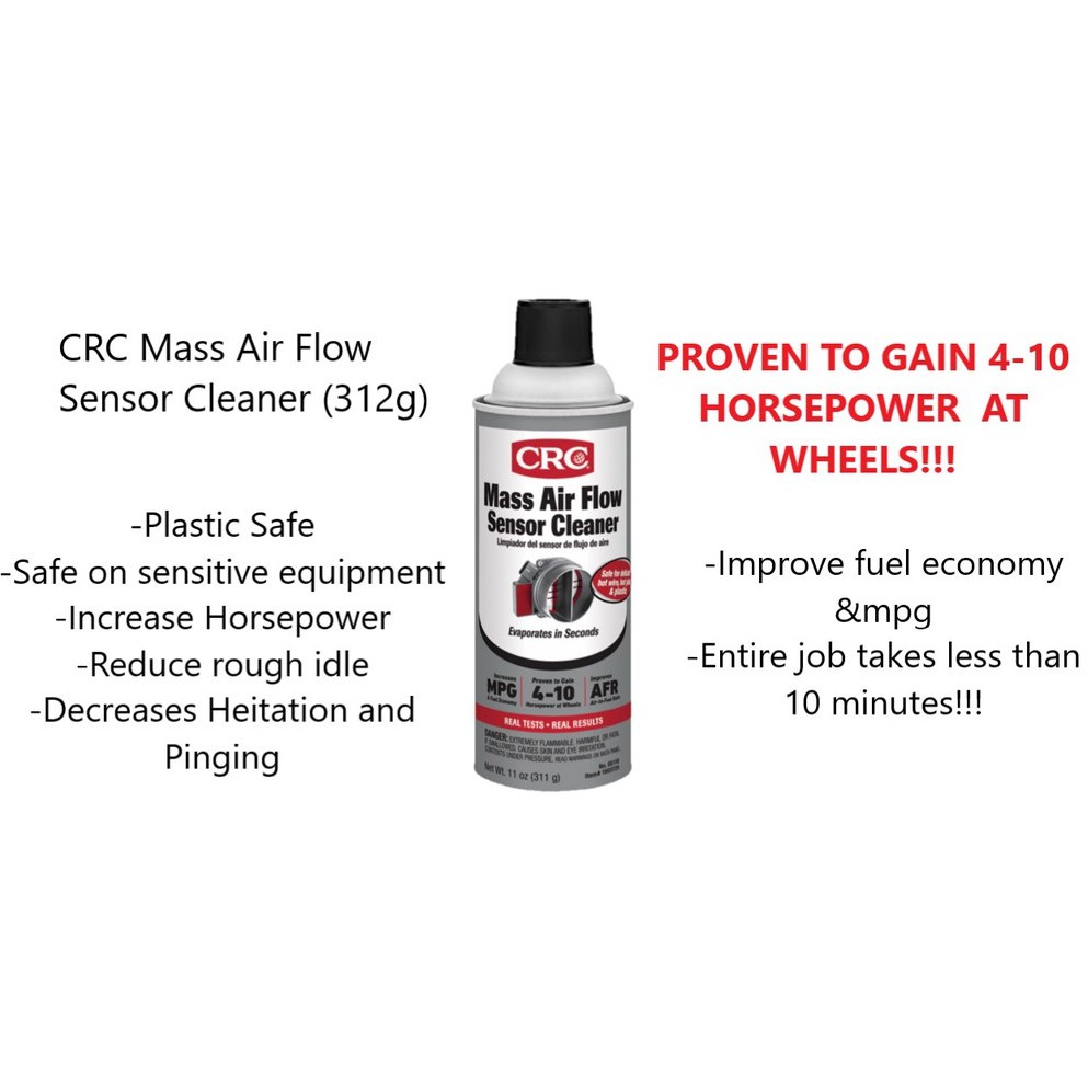 CRC Mass Air Flow Sensor Cleaner (312g) Code 05110 Shopee Malaysia