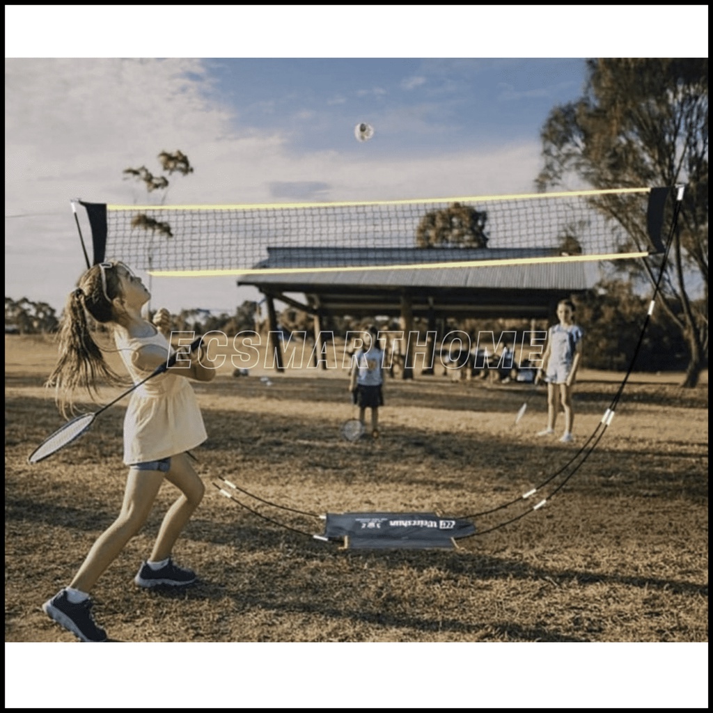 [300cm x 150cm] WEIERSHUN Portable Badminton Net Foldable Stable