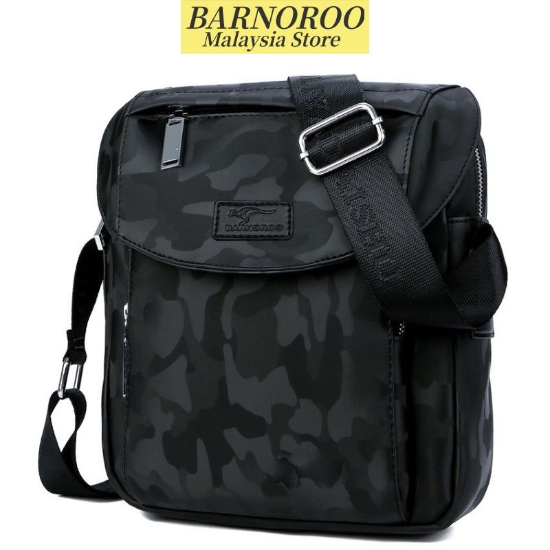 BARNOROO Men Sling Messenger Bag Man Shoulder Crossbody Kangaroo Bag