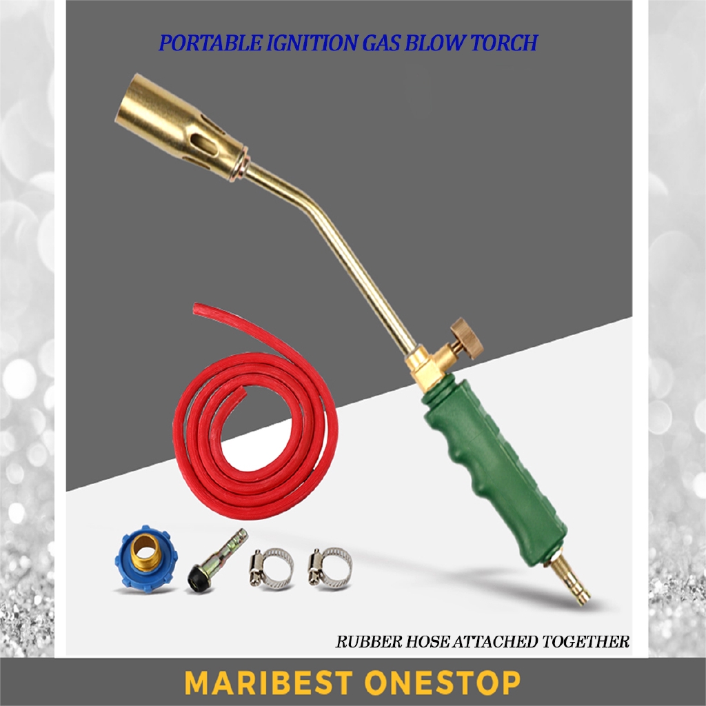 Liquefied Gas Flame Gun Blow Torch Ignition Fire Burner with Piezo