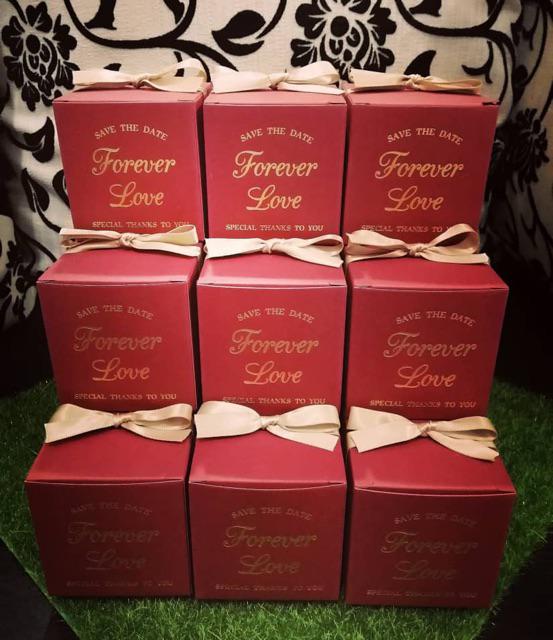 [10PC/PACK] Kotak Telur Kertas Jajan Kotak Wedding Kotak