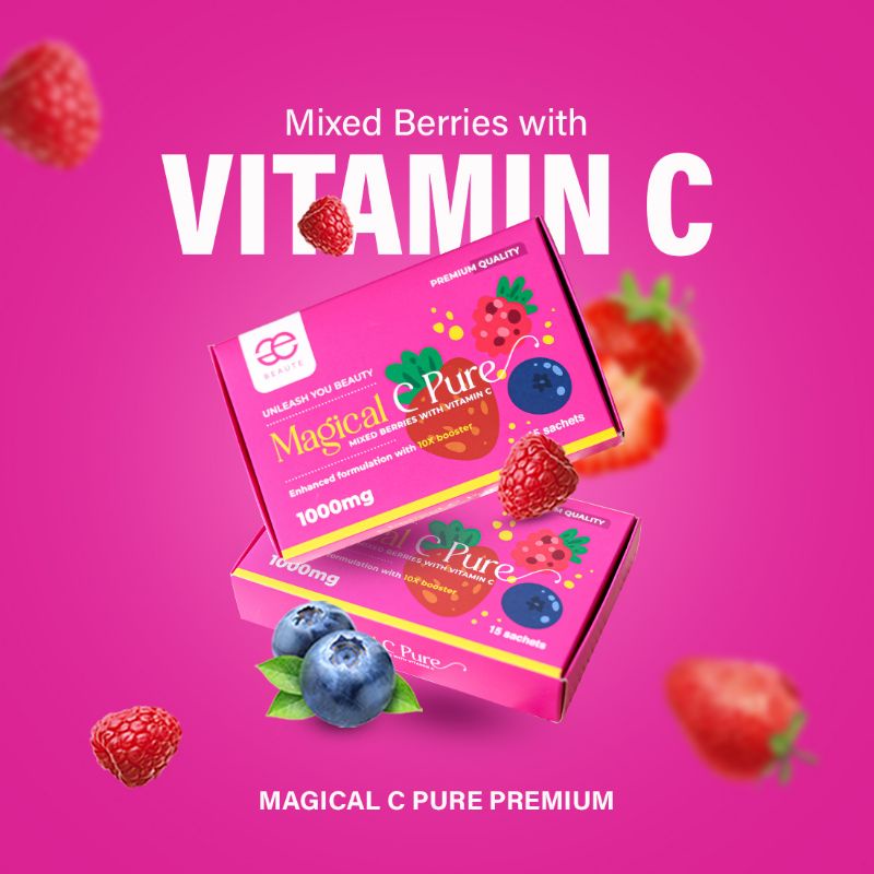 Magical C Pure {Vitamin C 1000mg} by Angsa Emas Beauty Original Hq