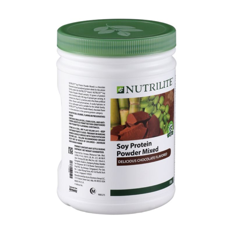 Nutrilite Soy Protein Drink Mix Chocolate Flavour 500g Shopee Malaysia