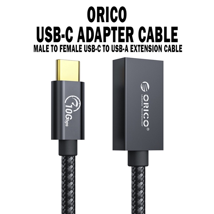 ORICO CAF31 HIGH QUALITY USBC 3.1 GEN 2 MALE TO USBA FEMALE ADAPTER
