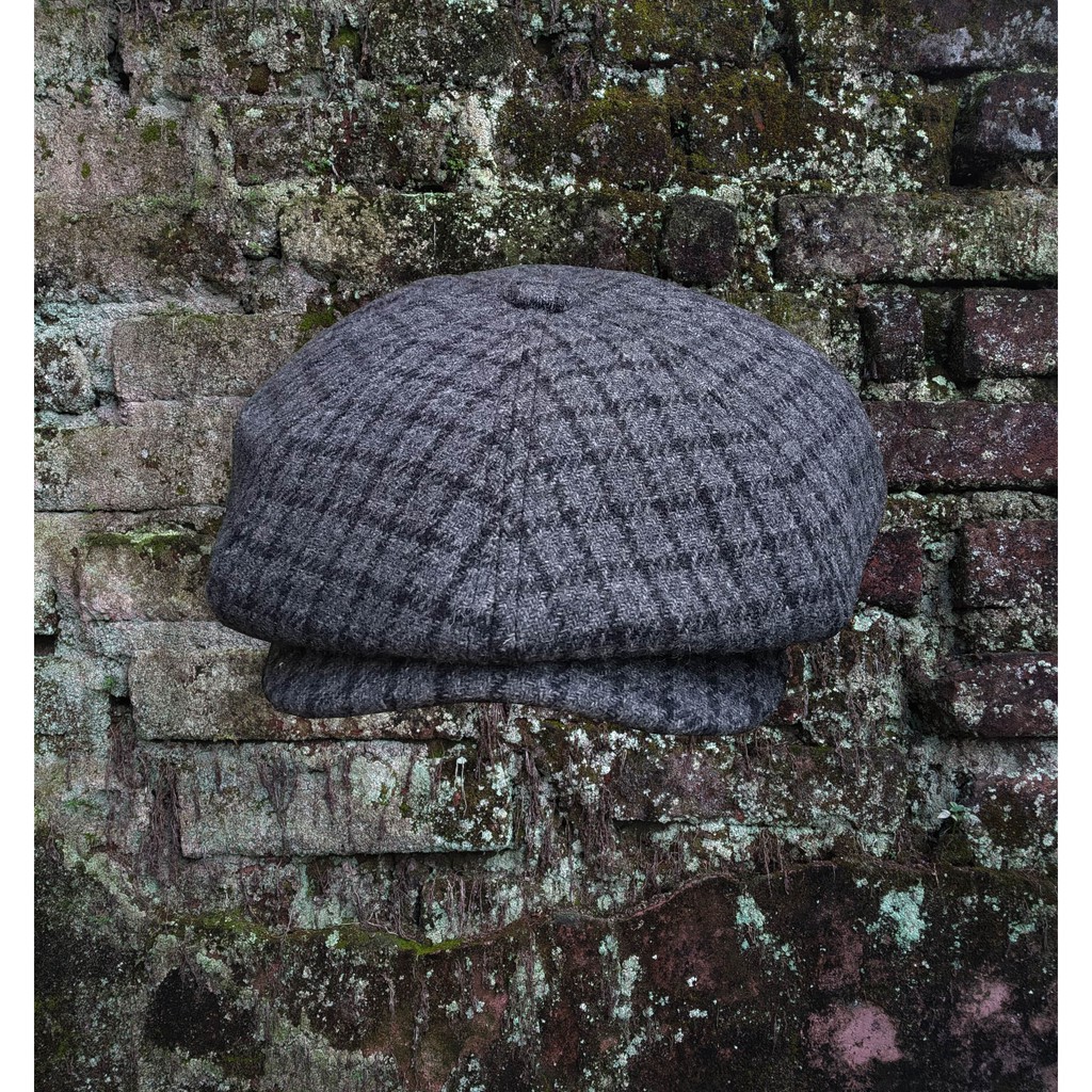 Premiercloth newsboy Men's newsboy cap wool Original Shopee Malaysia
