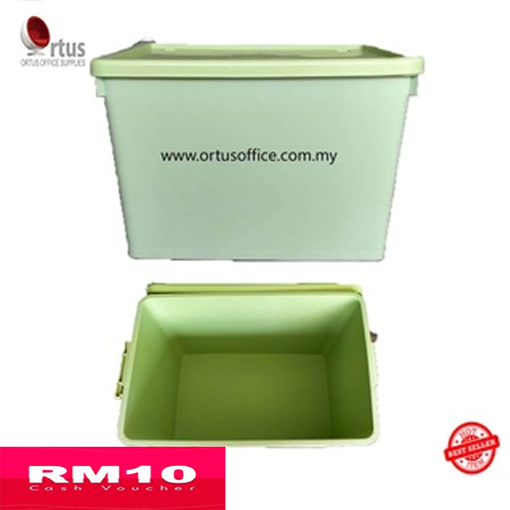 *Free Shipping* Extra Large Storage Box With Wheel 100 Litre Shopee