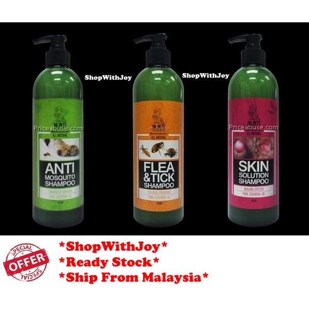 🔥Msia Stock🔥 Dr Pets ALL NATURAL NEEM SHAMPOO Flea Tick