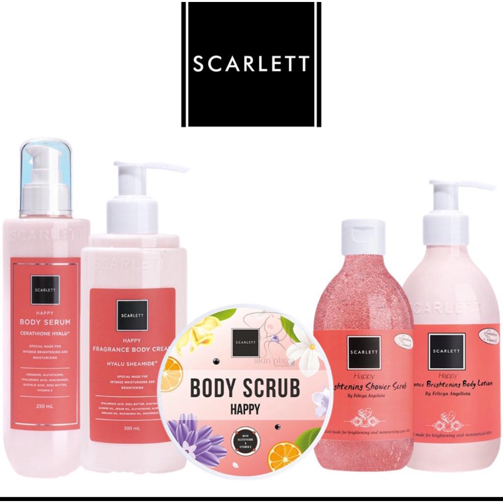 NEW arrivals SCARLETT HAPPY SET WITH NEW AROMA BE A HAPPY CUSTEMOR WITH
